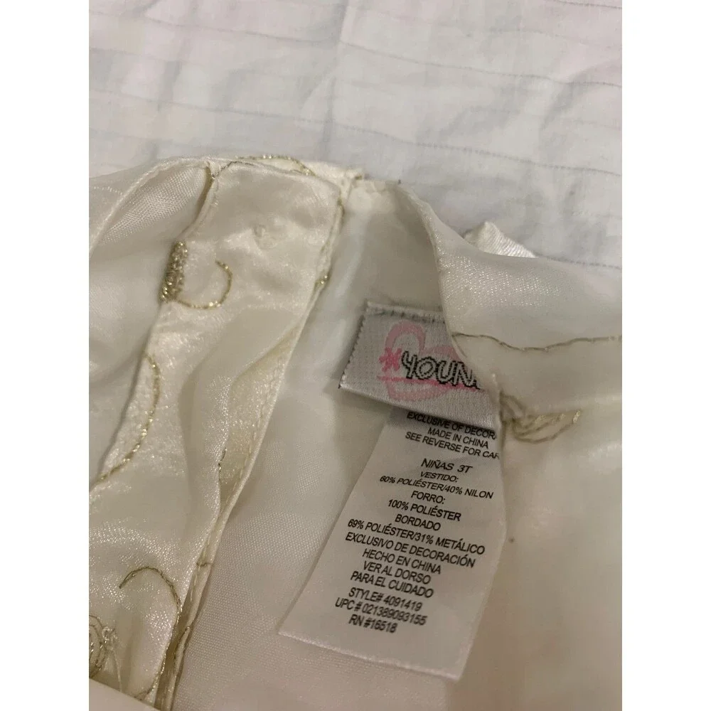 YOUNGLAND GIRLS DRESS 2 PIECE SIZE 3T